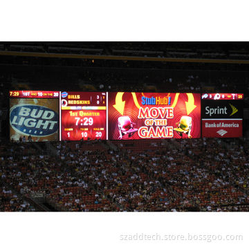 Stadium Football/Soccer Perimeter Display Screen with 25mm Pixel Pitch